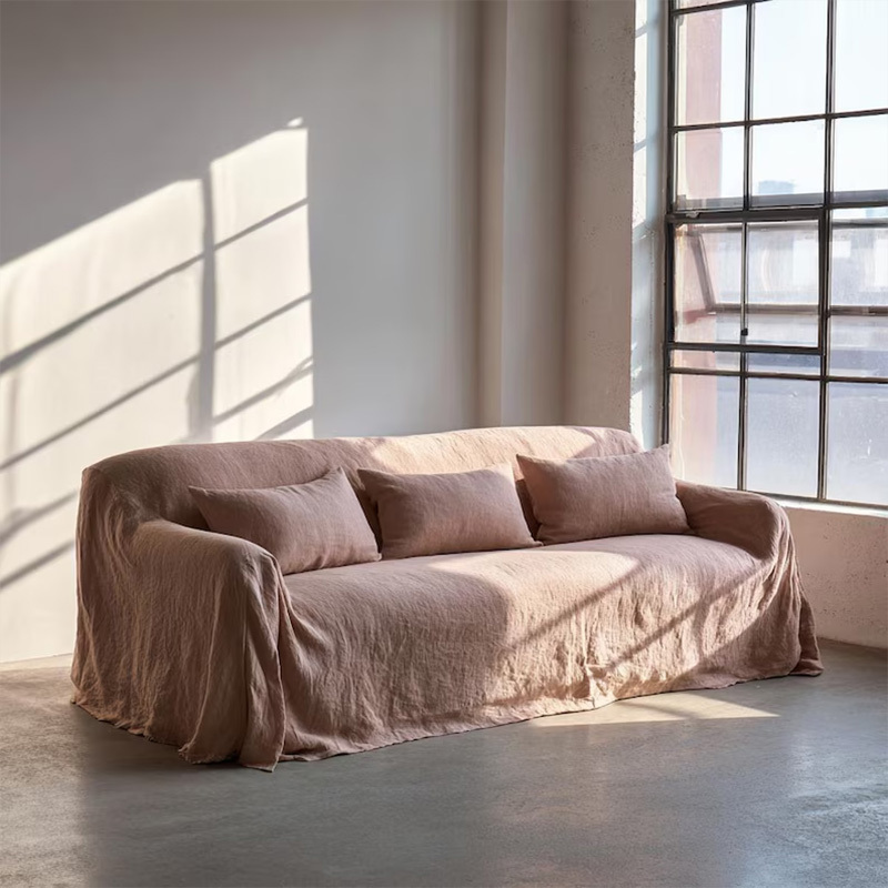 Customized Washable Waterproof 100 Linen Sofa