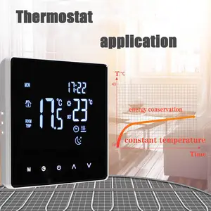 Hot Selling Smart AI Room Thermostat Temperature Controller LCD Display Thermostat floor heating thermostat