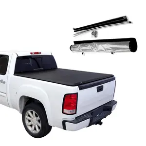 4x4 Car Accessories Soft Roll Up Tonneau Cover Truck Bed Cover For Hilux Revo Vigo Triton Tacoma Ranger 2012-2023