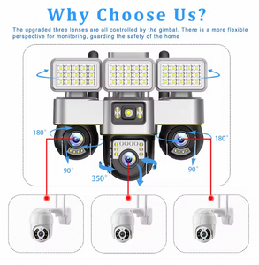 Caméra PTZ motorisée V380pro 3 15MP <span class=keywords><strong>WIFI</strong></span> Surveillance de sécurité extérieure Audio bidirectionnel Vidéo IP CCTV Sans fil Étanche Caméra intelligente - Product Image 3