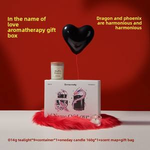 Caja de Regalo con Velas Románticas Emma Molly - Regalo de Cumpleaños, Boda y Compromiso para la Mejor Amiga - Product Image 3