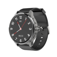 Reloj Inteligente Android 4G para Personas Mayores, Pantalla AMOLED HD de 1.6 Pulgadas con Cámara Giratoria, GPS SOS, Monitor de Salud con Posicionamiento Preciso, Dorado