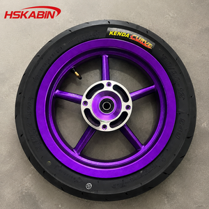 Set di Cerchi <span class=keywords><strong>e</strong></span> Pneumatici Viola da 12 Pollici, Ruote Curve Kenda Assemblate, Valinsu EM5 Pro RTR per Pneumatici Yozma Heybik Sumos - Product Image 5
