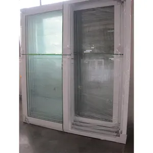 WEIKA horizontaler individueller Küchen-UPVC-Schiebetürer verarbeitetes Vinyl-Haus Glastürüberdachung Insektenkontrolle