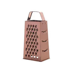 Kitchen accessories large stainless steel handle 4 sides grater
