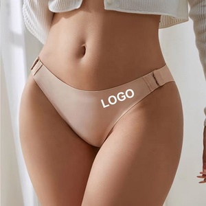 Intimo Femminile Confortevole all'Ingrosso, Mutandine Creative con Design a Gancio, Slip Senza Cuciture alla Moda per Ragazze Giovani, Bikini Aderente in Seta Ghiaccio - Product Image 3