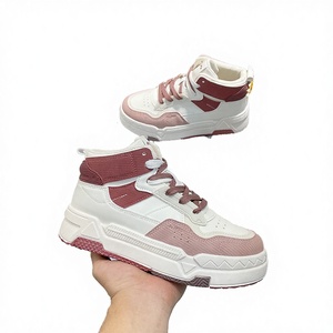 Nouvelles baskets montantes décontractées blanches pour femmes, respirantes, avec semelle intérieure souple en TPR, collection Automne/Hiver 2026 - Product Image 2