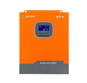 Grandtech CE inversor solar híbrido generador 1 tonelada 5 estrellas inversor AC precio convertidores aires inversor 12V 220V híbrido