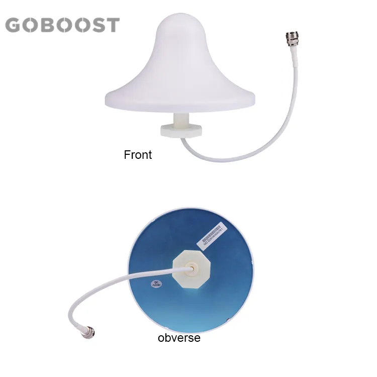 3dBi 800 ~ 2700MHz قبة الداخلية استخدام هوائي 2G 3G 4G 5G 0.3m صغير أومني سقف جبل هوائي هاتف محمول إشارة شبكة معززة