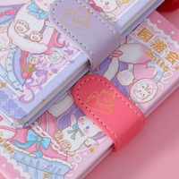 Carnet à Couverture Rigide Magnétique 50K, 103mm*137mm, 80GSM, 132 Feuilles, Ligné, Quadrillé, Ponctué, 6 Thèmes, 120 Pièces/Carton, Vente en Gros