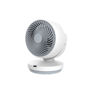 Small Desktop Air Circulator <b>Fan</b> 7 9.9 In White Electric Quiet For Home Office Dormitory Shaking <b>Head</b> Timing 2 8 Hours - Product Image 1