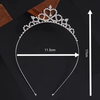 Nouveau serre-tête 3D pour fille, idéal pour les fêtes d'anniversaire, les enterrements de vie de jeune fille, la décoration, les couronnes d'anniversaire, les bandeaux et les kits de coiffure pour femmes.