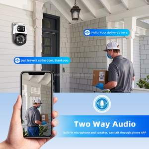 OEM 6MP 24H مراقبة عدسة مزدوجة في الهواء الطلق مراقبة لاسلكية POE IP أمن المنزل - Product Image 4