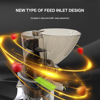 Volledig Automatische Elektrische Multifunctionele Huishoudelijke Fruit- en Groentesapmachine Commerciële Sapcentrifuge