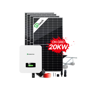 Panel năng lượng mặt trời hoàn chỉnh Kit panneau Solaire Kit complet sunway năng lượng mặt trời nhà hệ thống 20kW lưới năng lượng mặt trời hệ thống cho nhà - Product Image 1