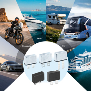 Disjoncteur thermique E32 12V 24V DC à réinitialisation automatique, porte-fusible pour autoradio, camion, marine, bateau, camping-car, équipement de production d'énergie - Product Image 6