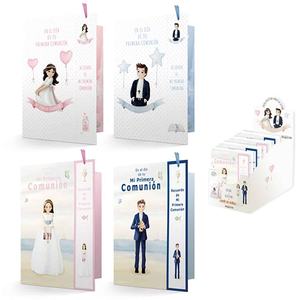Party Love Postal Billetero Punto Lectura Set 12 Pcs Cadeau Personnel Première Communion - Product Image 1