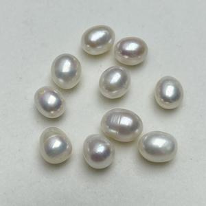 Perlas de Agua Dulce Naturales de 8-9 mm para Xiaomi, Cuentas de Zhuji con Fuerte Brillo, Sueltas y con Ligeras Imperfecciones - Product Image 2