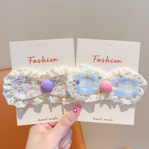 Accesorios <span class=keywords><strong>para</strong></span> el Cabello <span class=keywords><strong>para</strong></span> Niñas, Lindos Lazos de Encaje, Pinzas <span class=keywords><strong>con</strong></span> Cinta Mágica <span class=keywords><strong>para</strong></span> Niñas Pequeñas, Adhesivos <span class=keywords><strong>para</strong></span> Flequillo, Pinzas <span class=keywords><strong>para</strong></span> el Cabello que No Dañan el Cabello - Product Image 5