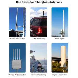 เสาอากาศไวไฟไฟเบอร์กลาสสีขาวสำหรับภายนอกอาคาร 5dBi 2.4GHz 5.8GHz แบบดูอัลแบนด์ สำหรับสถานีฐาน ครอบคลุมสัญญาณ พร้อมชุดติดตั้ง - Product Image 5