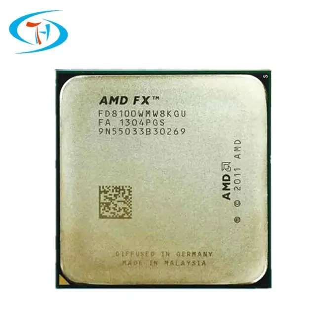 AMD FX8100 AM3 + 3.1GHz 8MB CPU Processor 8 Core Serial scrattered ชิ้น FX-8100