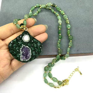 Collar CH-LHN1576 de Lujo <span class=keywords><strong>con</strong></span> Colgante de la Virgen María/<span class=keywords><strong>San</strong></span> <span class=keywords><strong>Benito</strong></span>/<span class=keywords><strong>Cruz</strong></span> Dorada, Colgante Religioso de Concha, Cadena Simple al por Mayor, Collar para Mujer - Product Image 3