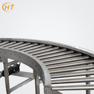 Yüksek Kaliteli Paslanmaz Çelik 304/316L Dayanıklı Ayarlanabilir Konveyör Bantlı Makaralı Tablalar ve Kartonlar için Yerçekimi Konveyörleri (Kullanılmış) - Product Image 3