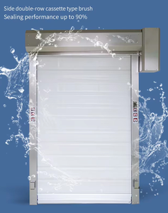 <span class=keywords><strong>Porte</strong></span> rapide en <span class=keywords><strong>PVC</strong></span> résistant à la chaleur en acier inoxydable avec fermeture éclair pour chambre froide <span class=keywords><strong>de</strong></span> 0 à 15 degrés - Product Image 2
