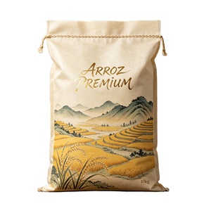 Bolsas de Polipropileno Tejido Laminadas con BOPP para Impresión a Color, de 20kg, 25kg, 50kg, Bolsas Vacías con Ventana para <span class=keywords><strong>Arroz</strong></span> - Product Image 1