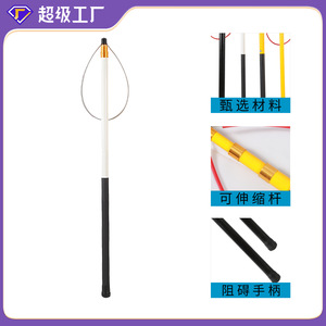 Totoro Telescopic Rescue <b>Pole</b> 4.5m 5.5m 6.5m Stainless Steel Fiberglass <b>Hook</b> For Swimming Pool Water Safety - Product Image 4