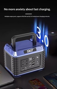 สถานีไฟฟ้าพกพา 68000mAh ใช้พลังงานแสงอาทิตย์ พร้อมตัวควบคุม MPPT แบตเตอรี่ลิเธียมไอออน ใช้เป็นพาวเวอร์แบงค์สำหรับแล็ปท็อป <span class=keywords><strong>ไฟฉาย</strong></span> และจั๊มสตาร์ทสำหรับกิจกรรมกลางแจ้ง - Product Image 2