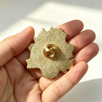 Broche personnalisée en métal Fleur de Narcisse « Vérité & Passion », Badge de revers personnalisé pour cadeau souvenir