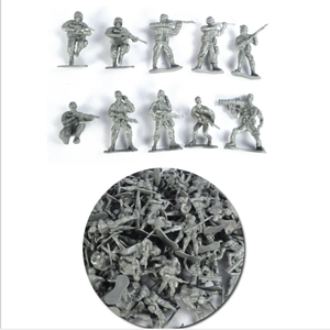 Ensemble de jouets pour hommes, camion de l'<span class=keywords><strong>armée</strong></span>, uniforme de soldats, 100 pièces - Product Image 6