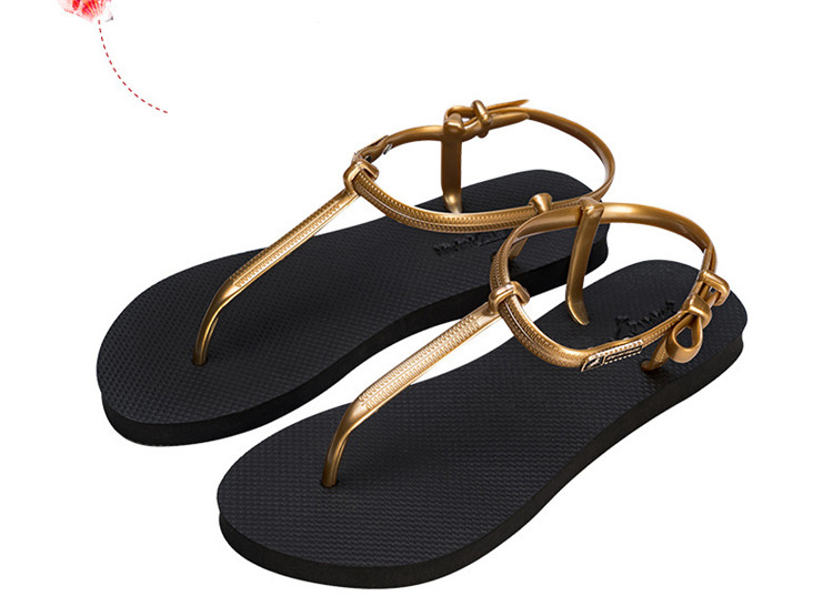 Summer Beach Flip-flops Ladies Roma Slippers Non-slip Soft Sole Outdoor Women Flip Flops