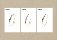 Neues Design Modischer Hochwertiger Schmuck 18K Vergoldetes Edelstahl-Material Miyuki Reisperlen Handgefertigtes Armband