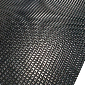Suelo de goma piramidal para lugar público Lámina de goma antideslizante en gimnasios Alfombrilla de goma antideslizante para garaje Camión Coche Hoteles - Product Image 4
