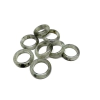 Nouvelle bague ronde multicolore en améthyste naturelle, Quartz, cristal, Jade, Agate, pierre, polie, pour fille, garçon, femme et homme