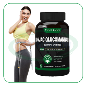 ASAP OEM Extrait de konjac de qualité alimentaire 90% Konjac Glucomannan Supplément Vegan Konjac Glucomannan Capsules - Product Image 2