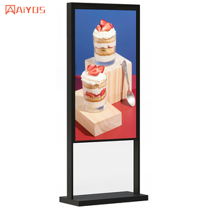 Độ sáng cao an toàn cấp độ công nghiệp Màn hình LCD cửa sổ LCD hiển thị hai mặt quảng cáo kỹ thuật số màn hình 2500 nits + 700 nits - Product Image 3