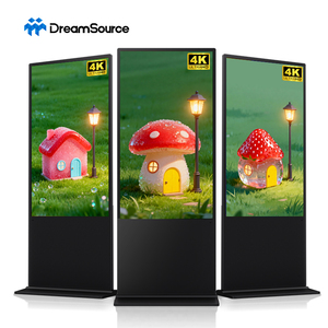 55 inch màn hình cảm ứng LCD kỹ thuật số biển Android kiosk màn hình thông minh với hình ảnh động cho sử dụng trong nhà và tầng đứng núi - Product Image 1