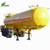 Promotion : Semi-remorque citerne 3 essieux de 50 tonnes pour le stockage d'hydrogène liquide et de GPL pour le Zimbabwe