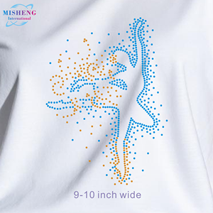 Transferencia <span class=keywords><strong>de</strong></span> Pedrería Termoadhesiva Personalizada para Danza, Diseños <span class=keywords><strong>de</strong></span> Camisetas con Pedrería Termoadhesiva para <span class=keywords><strong>Gimnasia</strong></span>, Adhesivo <span class=keywords><strong>de</strong></span> Pedrería Personalizado para Danza - Product Image 1