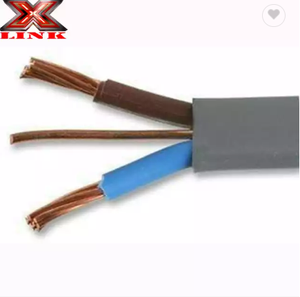 Bakır Ccs düz 1.5mm2 2.5mm2 ikiz + toprak zemin kablosu elektrik teli - Product Image 4