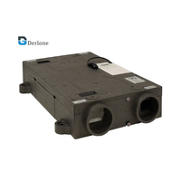 Boîte de distribution d'air en mousse EPP, boîte de ventilation avec connecteur de conduit à raccord métallique, distributeur d'air léger et isolé pour CVC