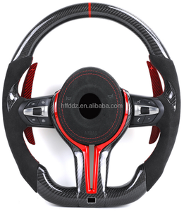 Volant <span class=keywords><strong>sport</strong></span> rouge rayé de haute qualité pour <span class=keywords><strong>BMW</strong></span> F10 F30 F20 F31 F36 M3 M5 M6 F15 F22 Accessoires de voiture - Product Image 1