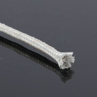 GN500 Hitze beständiges Kabel Feuer beständiger Glimmer Hoch temperatur kabel Glasfaser geflecht zum Heizen
