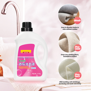 Détergent à <span class=keywords><strong>lessive</strong></span> liquide Sanvo, <span class=keywords><strong>meilleur</strong></span> détergent à <span class=keywords><strong>lessive</strong></span> liquide pour les vêtements, savon liquide à haute efficacité pour tous types de tissus, adoucissant - Product Image 2