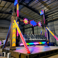 Atracción Top Spin Ride Crazy Space Travel Thrill, Equipo de Parque de Diversiones al Aire Libre con Certificación CE