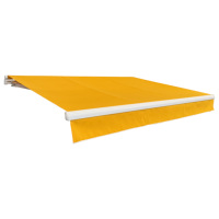 Auvent de jardin rétractable en aluminium à bras articulé de 3 mètres, auvent rétractable pour terrasse extérieure