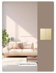 1 콘센트 스마트 월 스위치 10A 250V 에너지 절약 내구성 미니멀리스트 현대 디자인 내화 ABS + PC 소재 EU 홈 오토메이션 - Product Image 3